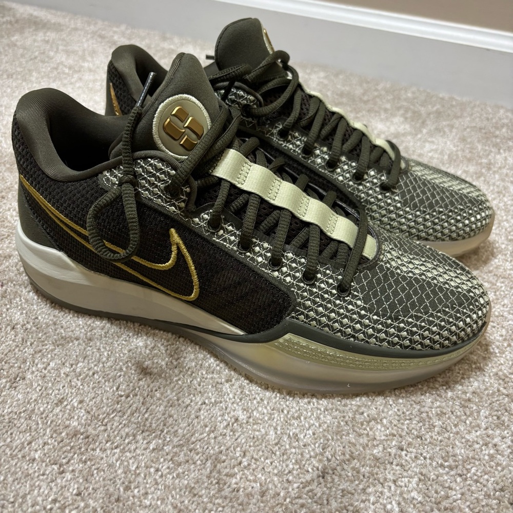 Women’s Nike Sabrina 1 “Dedication” Basketball Shoe Cargo Khaki